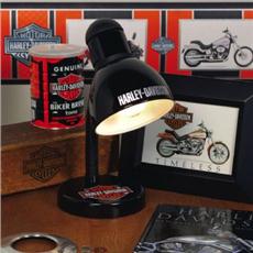 Harley Davidson Black Desk Lamp