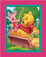 Pooh Let's Swing Throw Kit