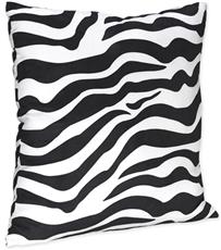 Zebra 18" Decorative Pillow