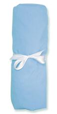 Solid Blue Jersey Crib Sheet-100% Cotton Jersey