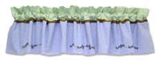 NOAH'S ARK Window Valance 82” x 15"