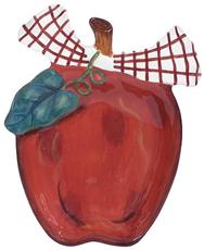 COUNTRY APPLE Spoon Rest