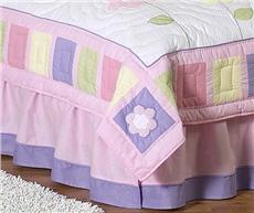 Butterfly Pink & Lavender Full/Queen Bedskirt