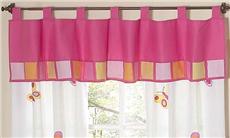 Butterfly Pink & Orange Valance