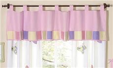 Butterfly Pink & Lavender Window Panels