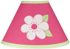 Flower Pink and Green Lamp Shade