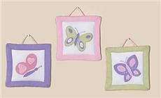 Butterfly Pink & Lavender Wall Hangings