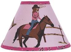 Cowgirl Lamp Shade