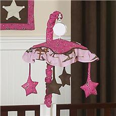 Cowgirl Musical Crib Mobile