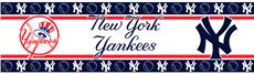 MLB New York Yankees Peel &amp; Stick Wall Border