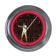 Elvis Presley Neon Clock