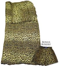 Leopard Print Sleeping Bag "Jungle Jim" by Nick & Nora®