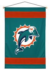 Miami Dolphins Sidelines Wall Hanging