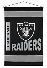 Oakland Raiders Sidelines Wall Hanging