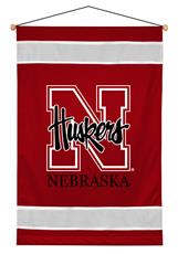 Nebraska Cornhuskers Sidelines Wall Hanging