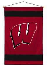 Wisconsin Badgers Sidelines Wall Hanging