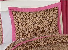 Cheetah Pink Pillow Sham