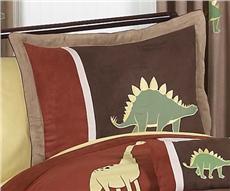 Dinosaur Land Pillow Sham