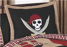 Pirate Treasure Cove Pillow Sham