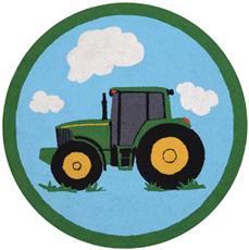 DOWN ON THE FARM Wool Hook Rug