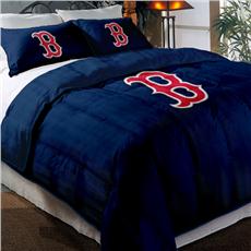 Red Sox Twin Embroidered Comforter with 2 Shams