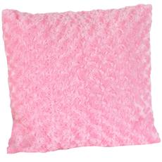 Madison Pink Minky Swirl Decorative Pillow