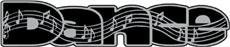 RECITAL- Black Wall Border