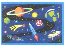 OUT OF THIS WORLD Fun Rug