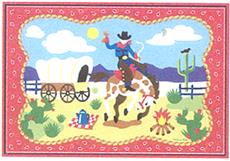 RIDE 'EM Fun Rug
