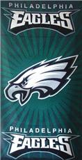 EAGLES SUNBURST Beach Towel