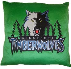 MINNESOTA TIMBERWOLVES NBA 16" Plush Pillow