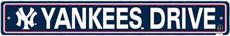 New York Yankees Street Sign
