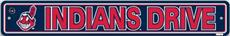 Cleveland Indians Street Sign