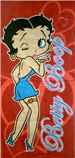 BETTY BLOWING KISS Beach Towel