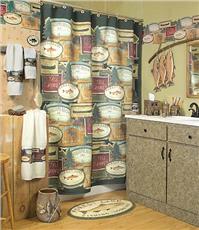 RATHER BE FISHING Shower Curtain, Towels & Accessories