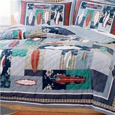 Surfing USA Quilted Bedding & Accessories