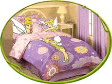 TINKERBELL OPTIC Kids Bedding for Girls