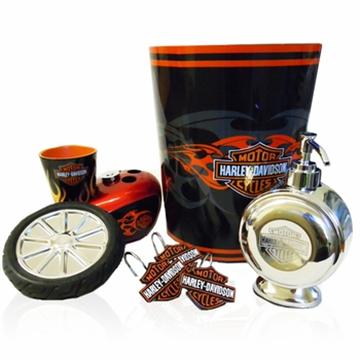 Harley Davidson Heavy Metal Bath Accessories