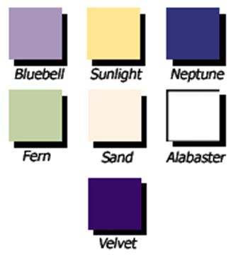 SOFT BLEND  250 Thread Wamsutta Solid Color Sheets