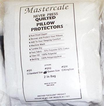 MASTERCALE Quilted Pillow Protectors  2 Pack