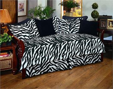 ZEBRA PRINT DAYBED ENSEMBLE