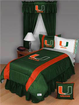 Sidelines MIAMI HURRICANES Bedding
