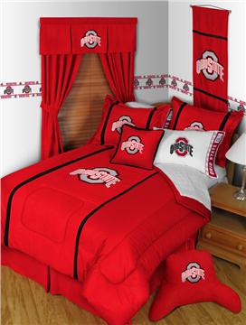 MVP Collection OHIO STATE BUCKEYES Bedding & Accessories