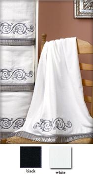 Avalon Embellished Bath Towel Sets
