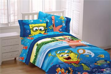 Spongebob SEA ADVENTURE Bedding for Kids