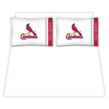 St. Louis Cardinals Microfiber Sheet Sets & Extra Pillowcases
