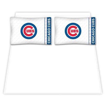 Chicago Cubs Microfiber Sheet Sets & Extra Pillowcases