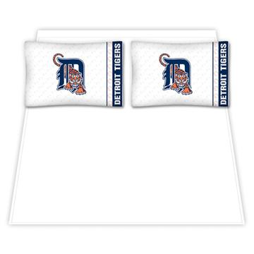 Detroit Tigers Microfiber Sheet Sets & Extra Pillowcases