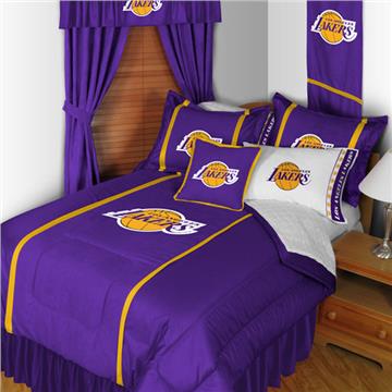 Sidelines Los Angeles Lakers Bedding & Accessories
