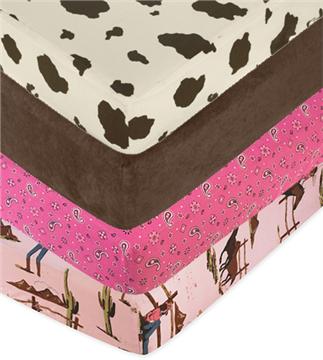 Cowgirl Crib Sheets